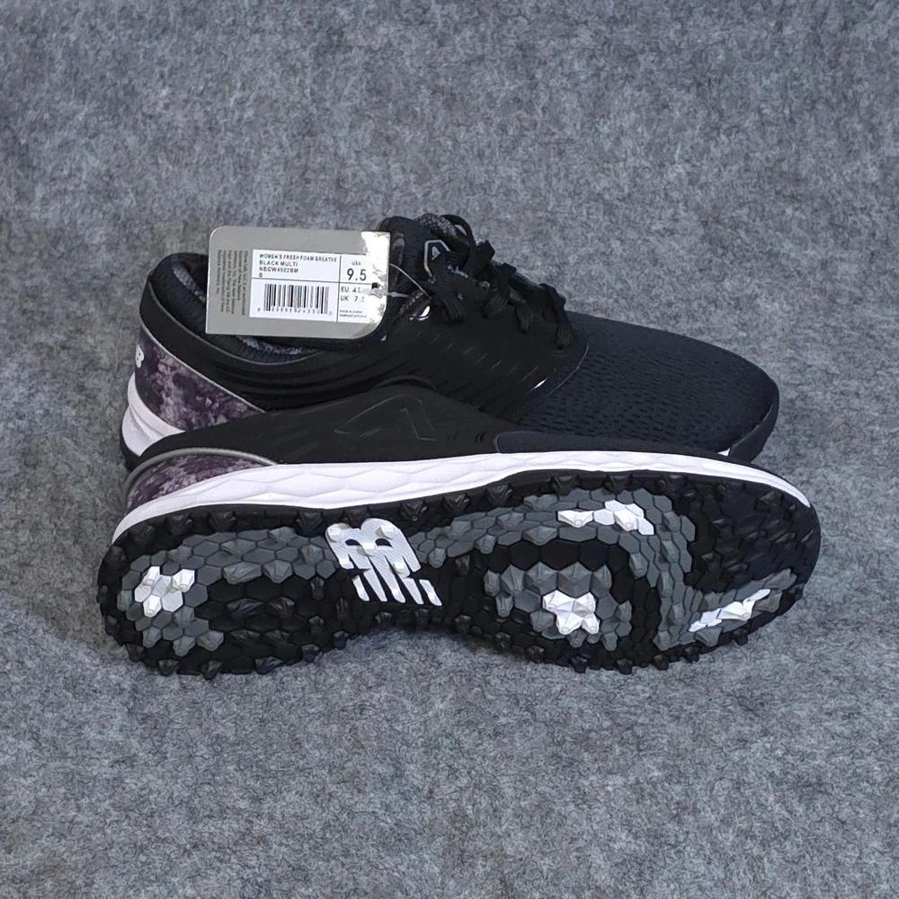 New Balance Women's Black and White Athletic/Golf Sneakers